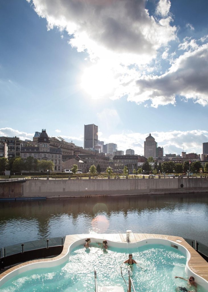 Best date spots in Montréal: bota bota spa