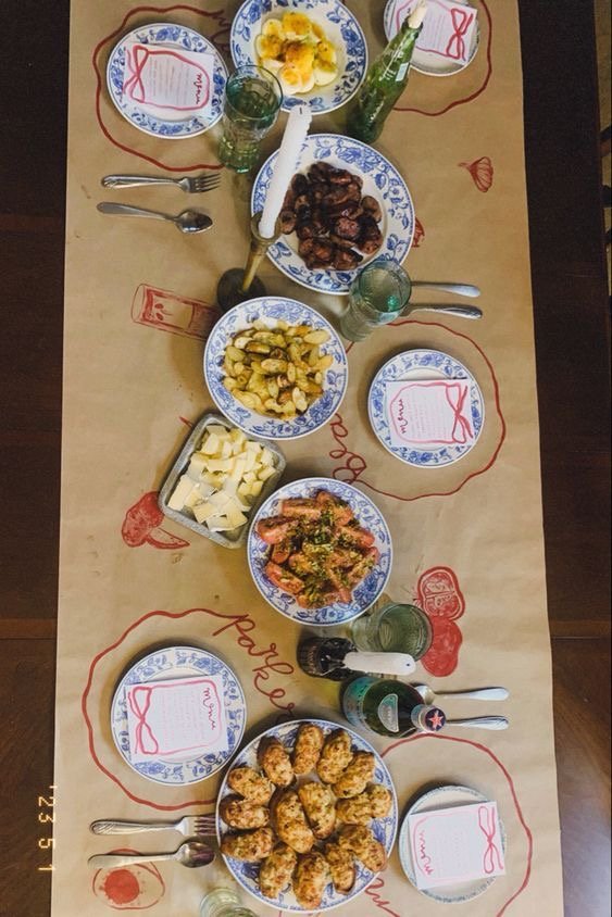 menu for ultimate dinner party