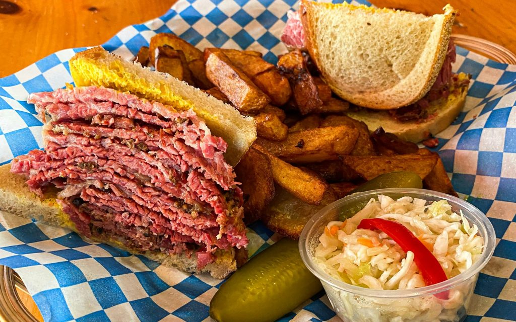 Smoked meat in Montreal