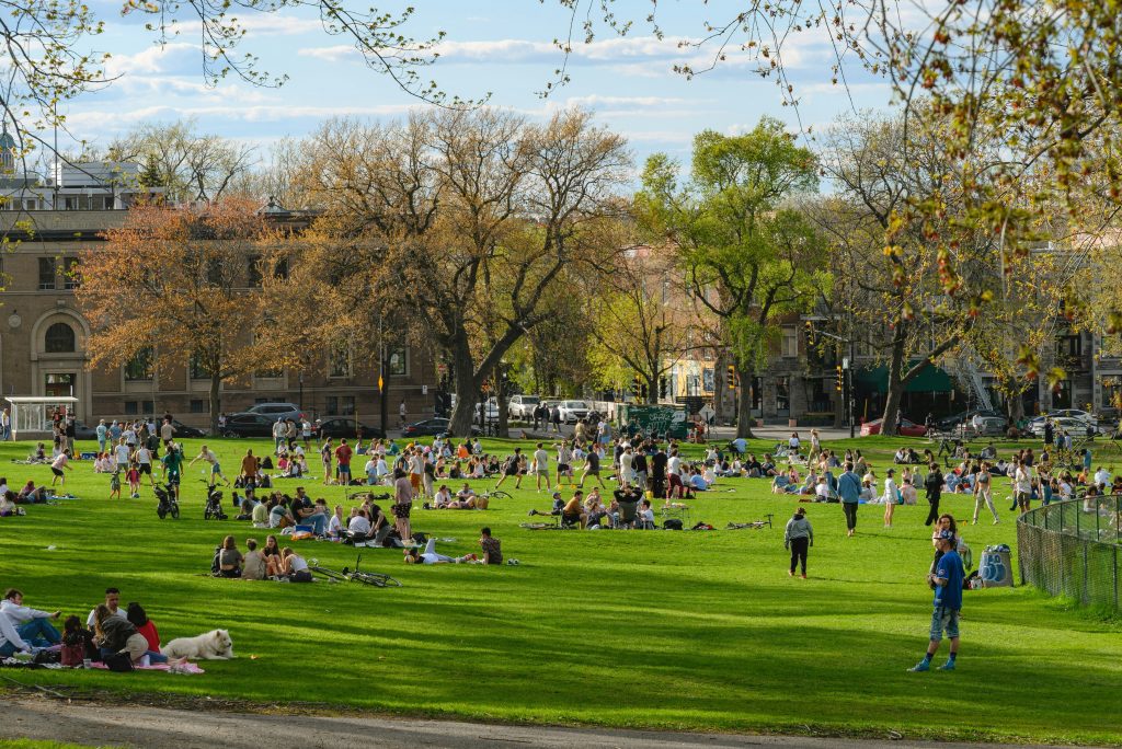 Activité d'extérieur: parc